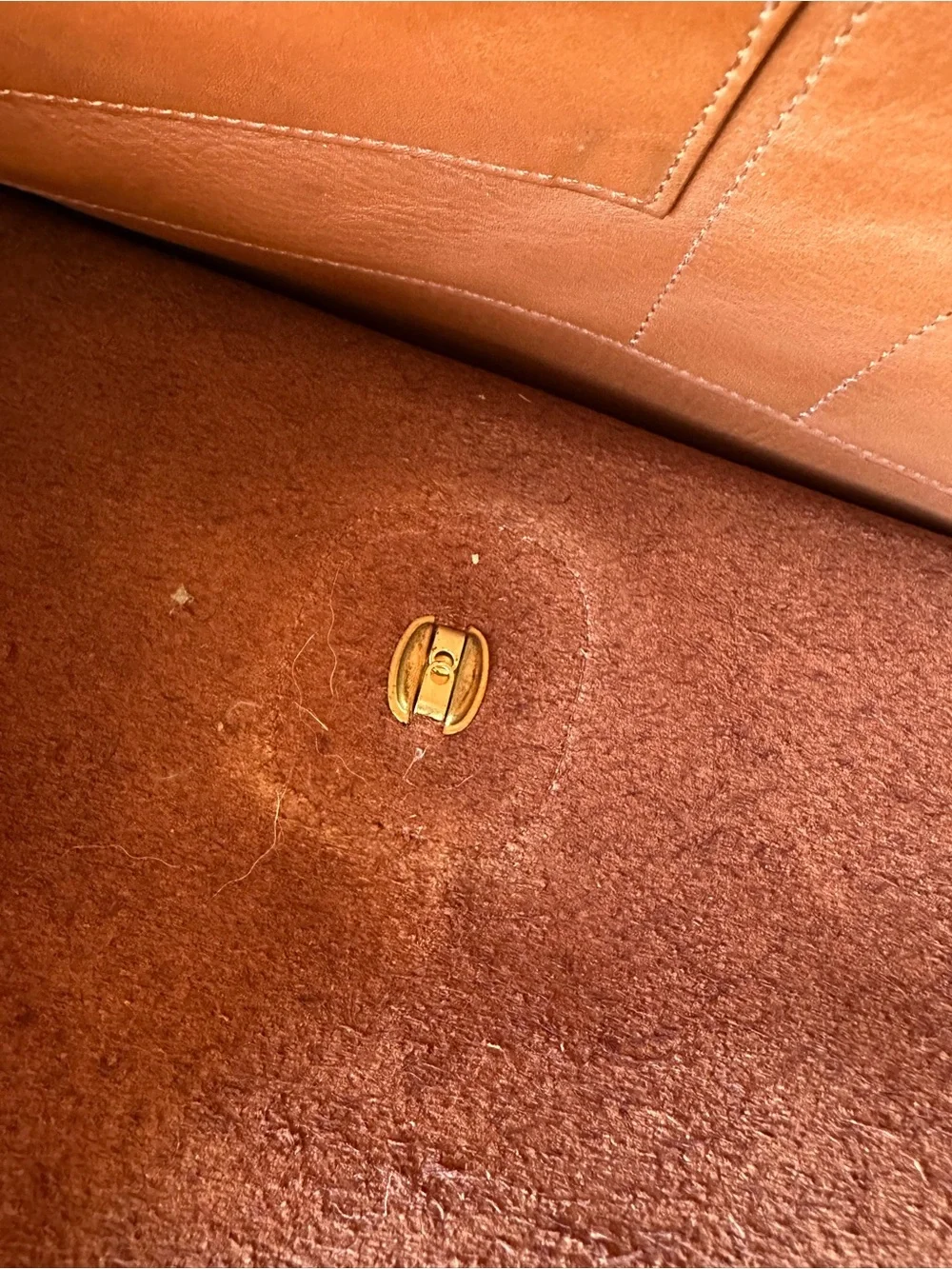Vintage Coach Beekman briefcase in British tan #5266
